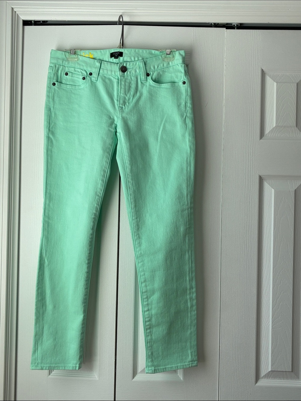 J. Crew Mint-Tone Skinny Jeans